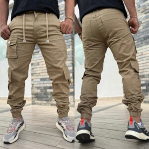 Jogger Cargo "Urbano" Beige - Comodidad y Estilo sin Límites